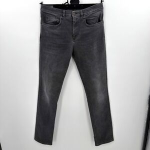 6397 Women Jeans in Good Ol Black Straight Leg‎ Size 30 Made in Italy